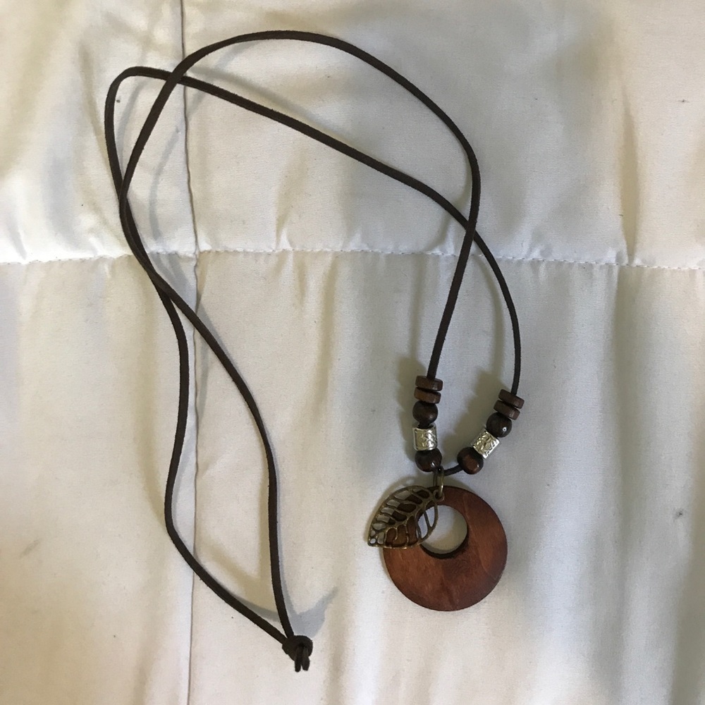 Wooden necklace